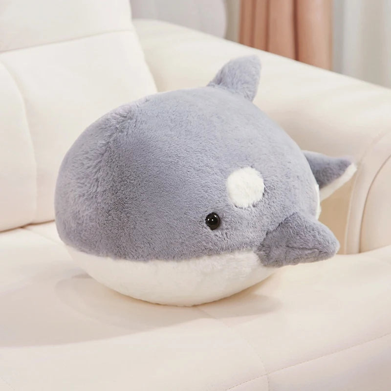Oreo the Round Chubby Orca Whale Soothing Plushie