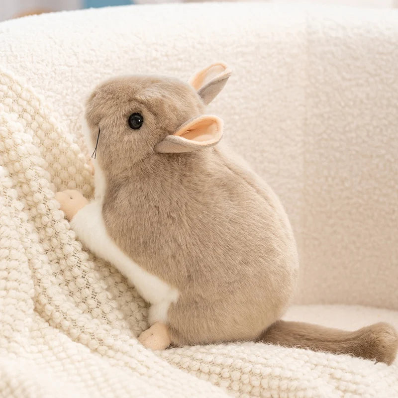 Lifelike Chubby Hamster Plushie