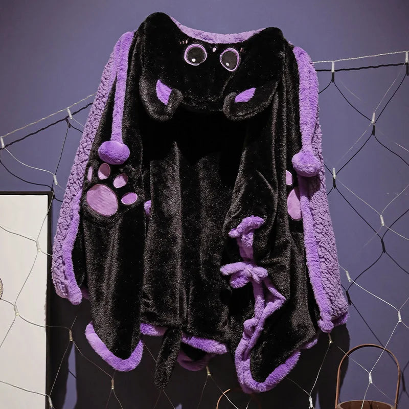 Capy the Kawaii Black Cloak Capybara Blanket Plush