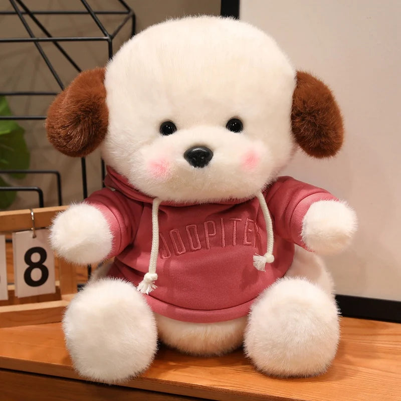 Biscuit the Dressed-Up Puppy Plushie