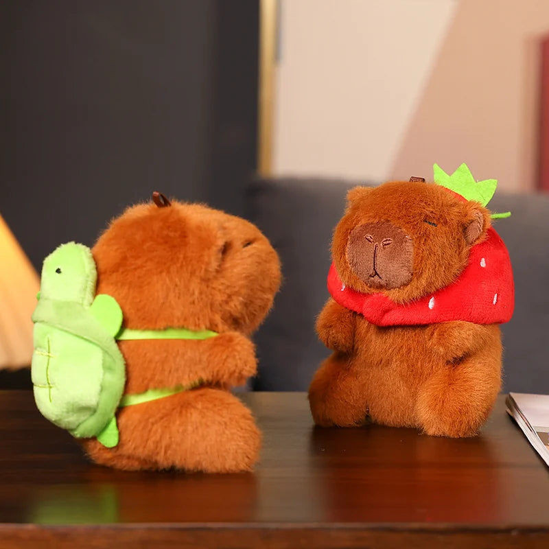 Capy the Mini Capybara Keychain Pendant Plushie