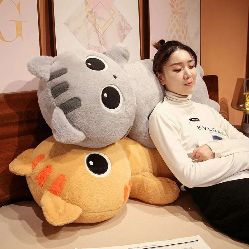 Dreamy Long Cat Kawaii Nap Pillow Plush