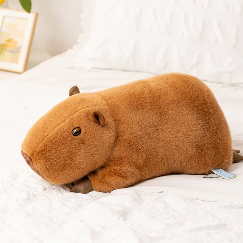Capy the Hamburger Bread Capybara Plushie