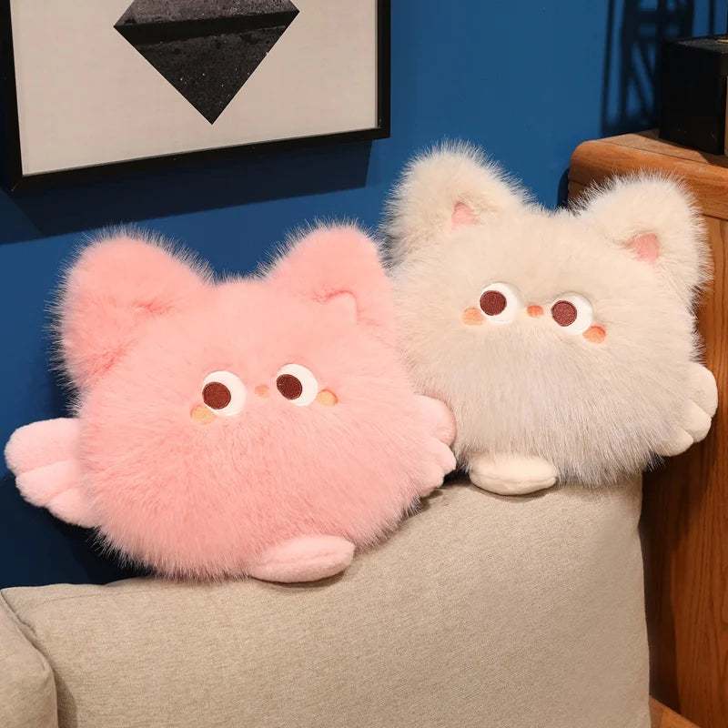 Misty the Slouchy Grey Cat Plushie
