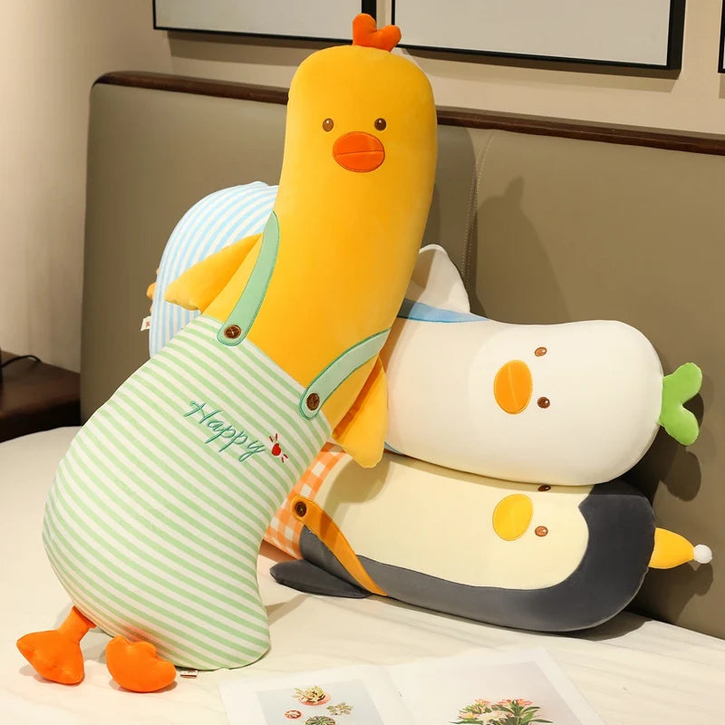 Long Sleepy Unicorn Husky Penguin Kawaii Pillow Set