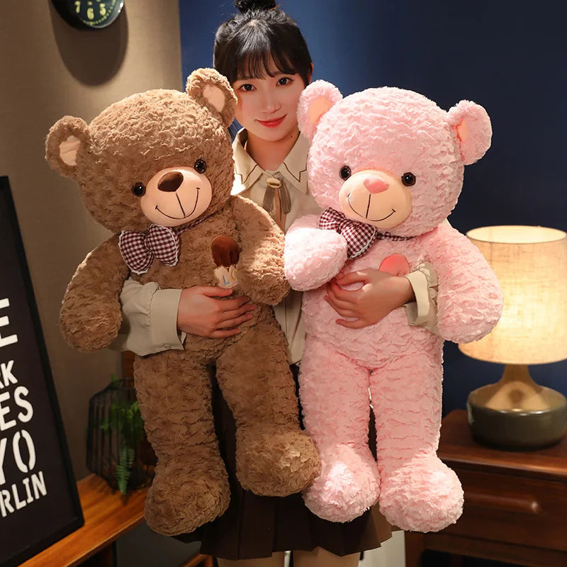 Giant Cuddly Kawaii Bear Cozy Snuggle Plush Pillow