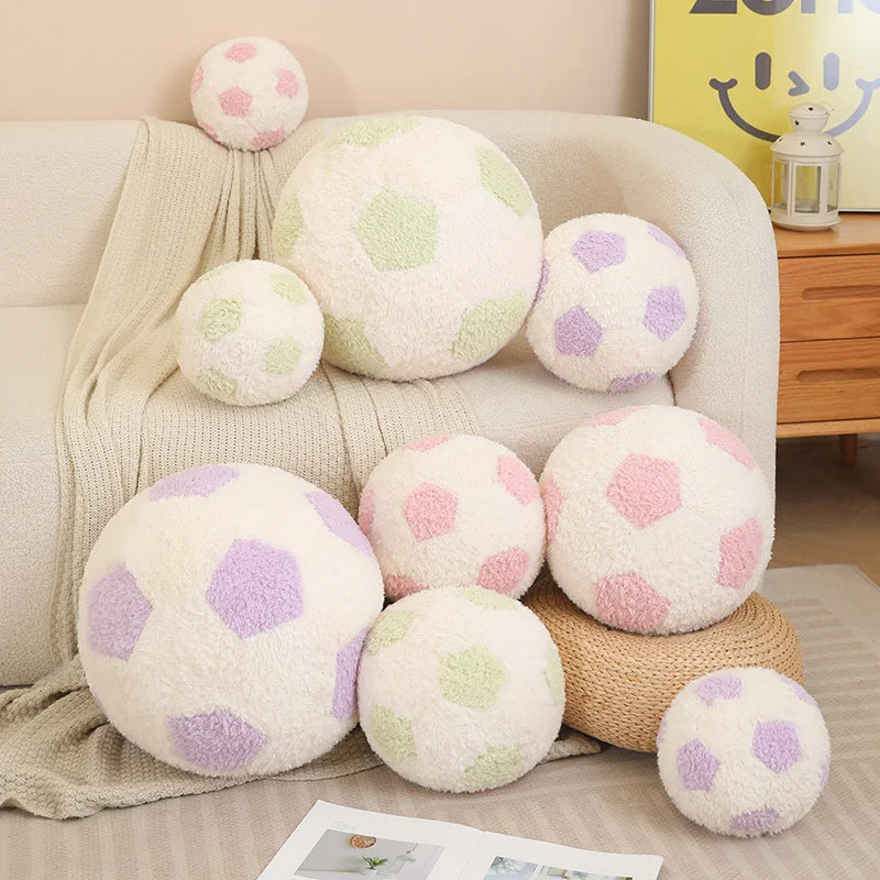 Bouncy Stuffed Football Plush Pillow