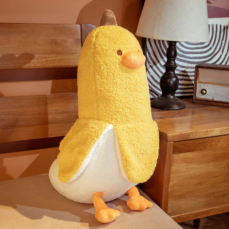 Sunny the Chonky Banana Duck Snuggle Pillow