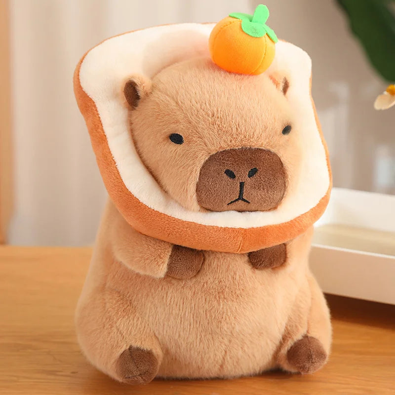 Capy the Boba Bread Nose Drop Capybara Plush