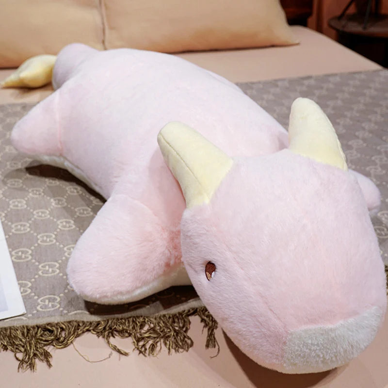 Drago the Giant Kawaii Star Dragon Dino Snuggle Plush Pillow