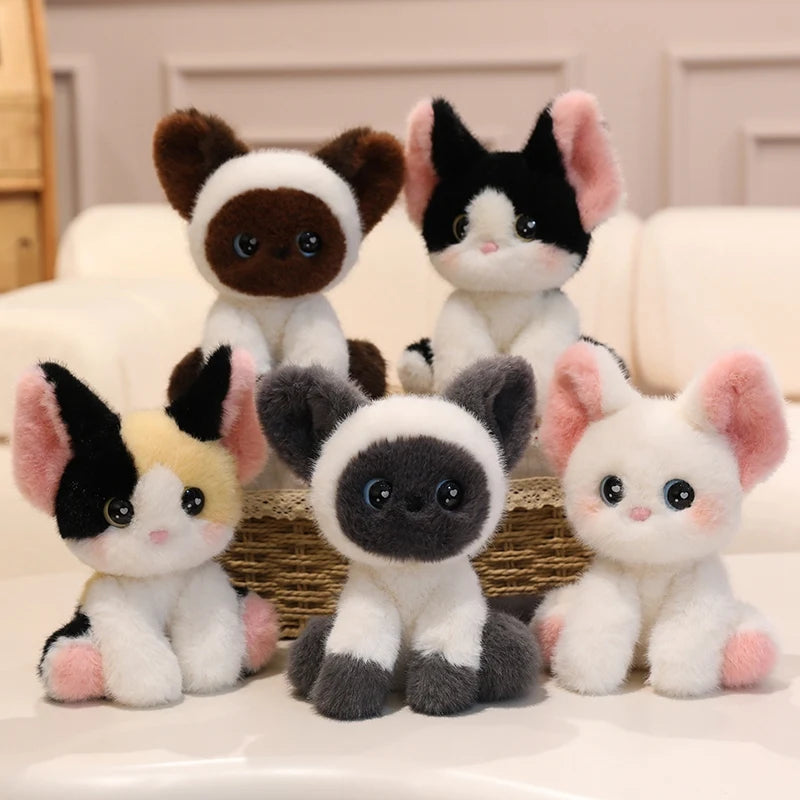 Suki the Kawaii Siamese Cat Hug Snuggle Plush Pillow