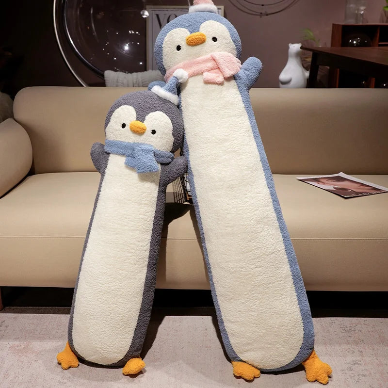 Wobbly Long Penguin Snuggle Pillow