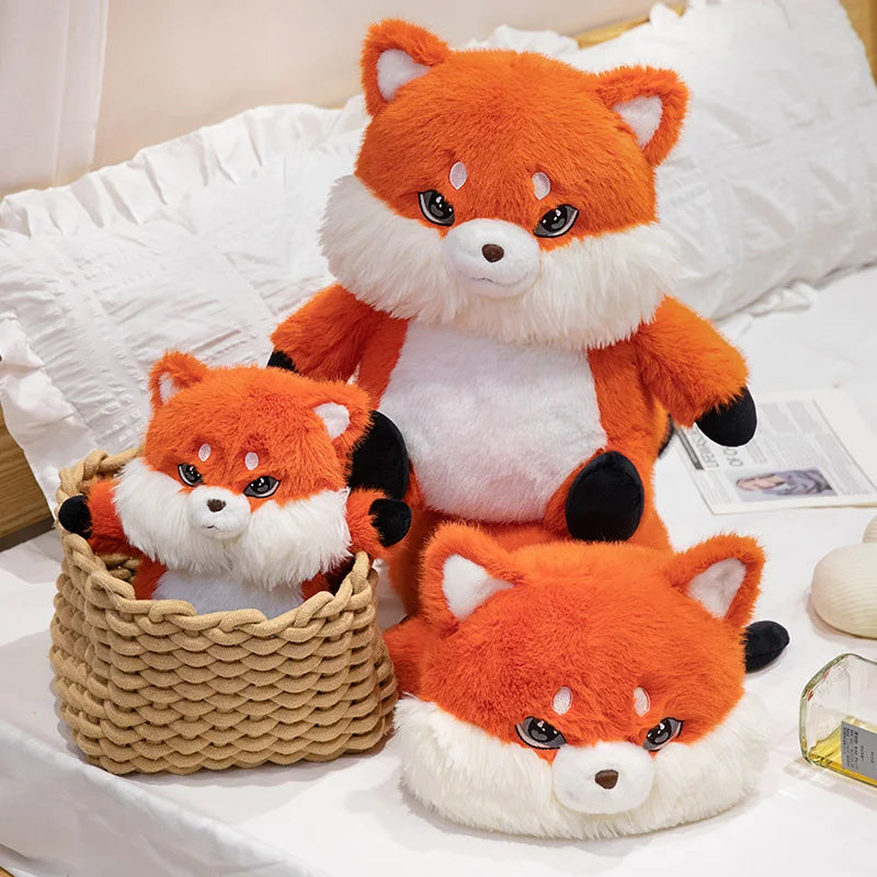 Amber the Kawaii Fox Snuggle Plush Pillow