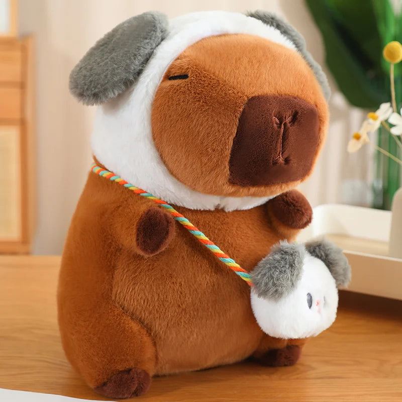 Capy the Shape-Shifting Frog Capybara Plush