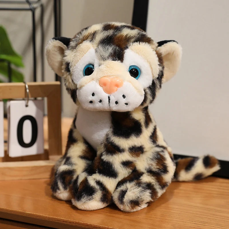 Wild Kawaii Tiger Leopard Snuggle Plushie