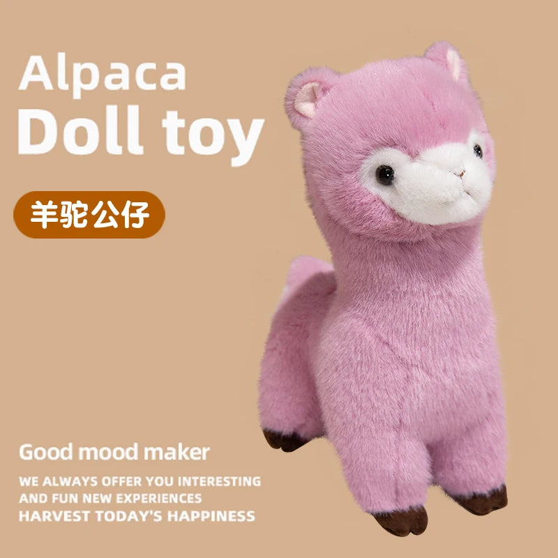 Fluffy Kawaii Alpaca Lamb Snuggle Plushie