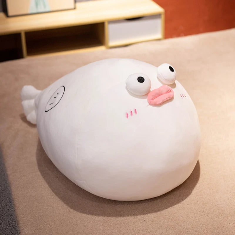 Puffer the Kawaii Chubby Puffer Fish Sofa Plush