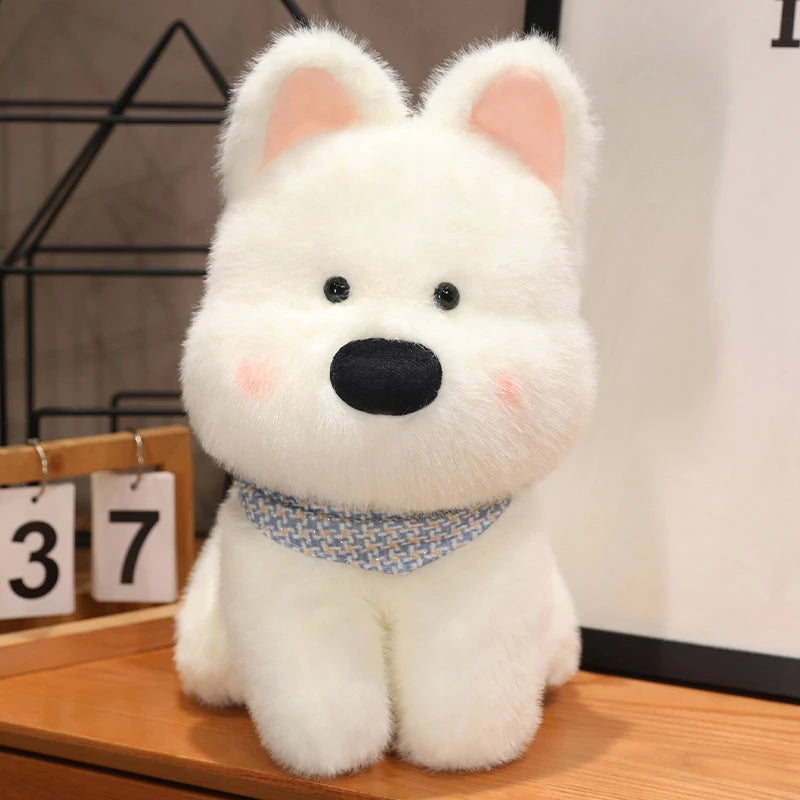 Westie the Fluffy White Terrier Plush