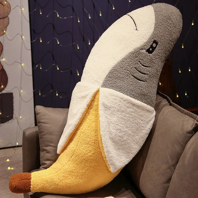 Banny the Kawaii Shark Banana Shapeshifting Snuggle Plushie