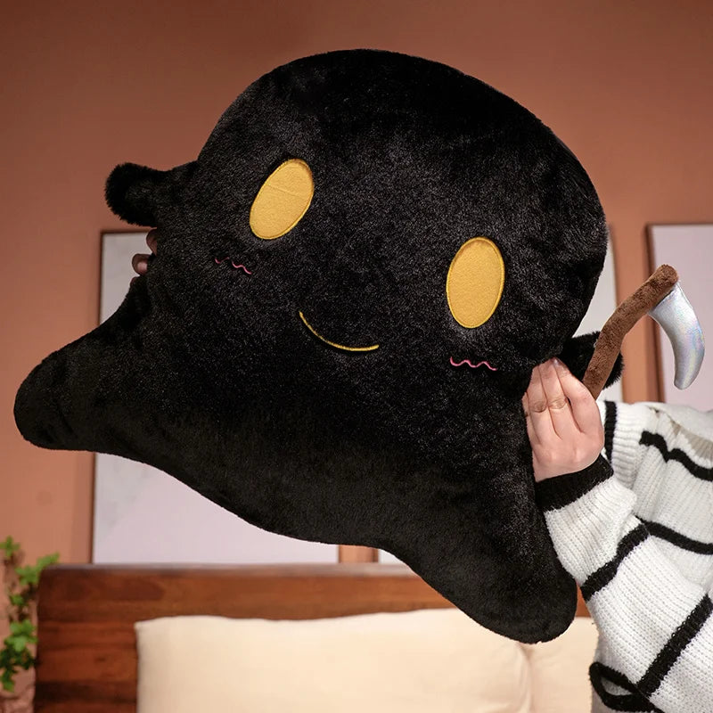Spooky the Kawaii Halloween Ghost Grim Reaper Plushie