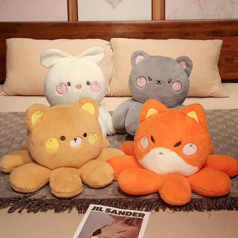 Cosplay the Kawaii Cat Rabbit Fox Octopus Legs Snuggle Plushie