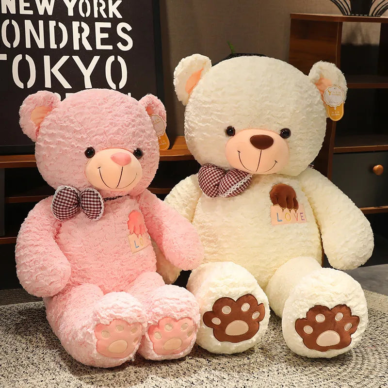 Giant Cuddly Kawaii Bear Cozy Snuggle Plush Pillow