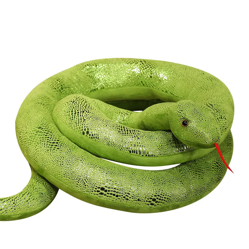 Tricky the Kawaii Giant Long Halloween Snake Snuggle Plushie