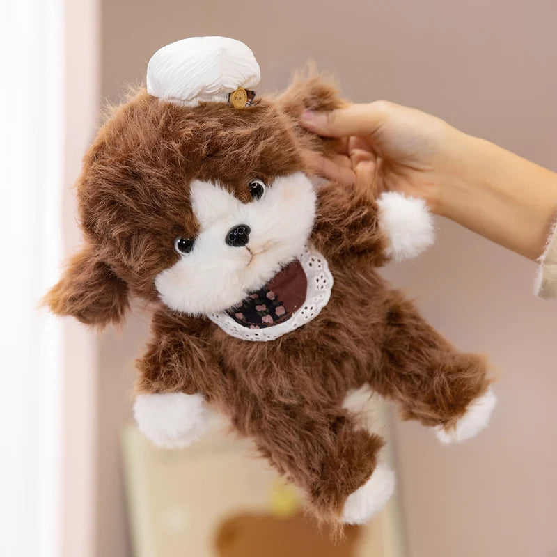 Biscuit the Soft Kawaii Puppy Sleeping Plushie
