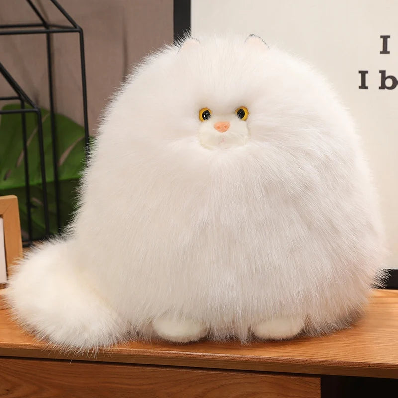Velvety Soft Cat Snuggle Plush Pillow