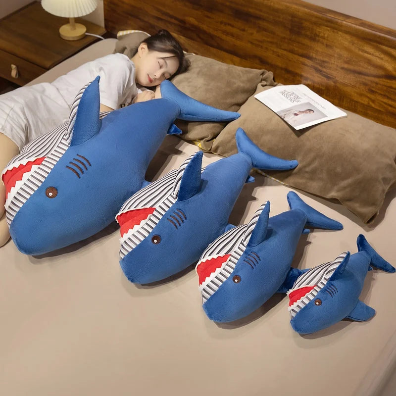 Chompy the Big-Toothed Kawaii Shark Snuggle Plushie