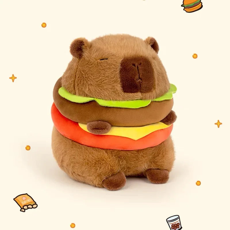 Capy the Kawaii Hamburg Dog Capybara Snuggle Plushie