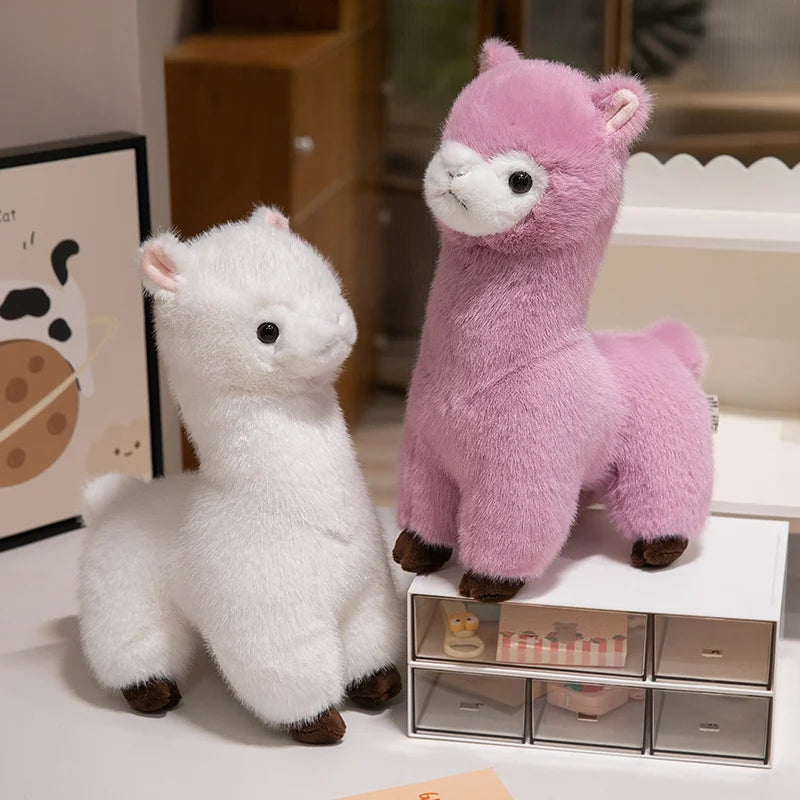 Fluffy Kawaii Alpaca Lamb Snuggle Plushie