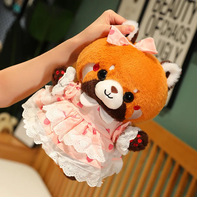Rocky the Kawaii Raccoon to Red Panda Cosplay Plush
