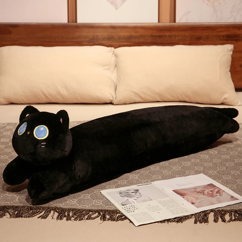 Midnight the Brooding Kawaii Black Cat Plushie