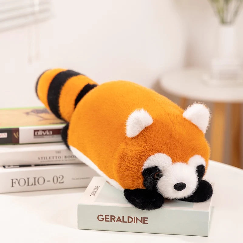 Pudgy Round Red Panda Snuggle Plushie