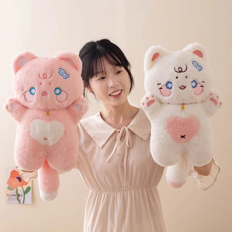 Mochi the Kawaii Cat Nap Plush Cushion
