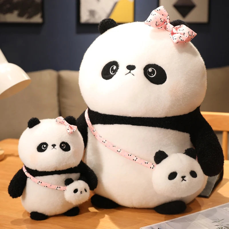 Bamboo the Kawaii Fatty Round Panda Bolster Plushie