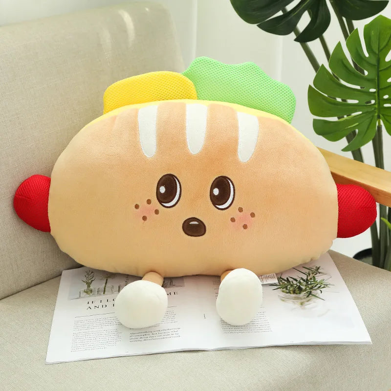 Bites the Kawaii Fast Food Plush Pillow Set