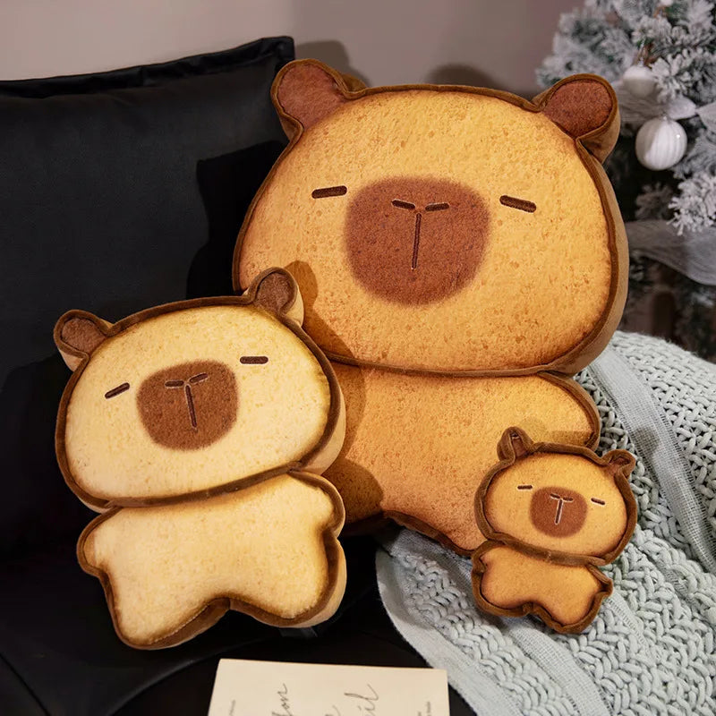 Bready the Kawaii Biscuit Capybara Plush