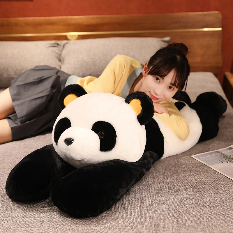 Bamboo the Giant Sleeping Panda Snuggle Pillow