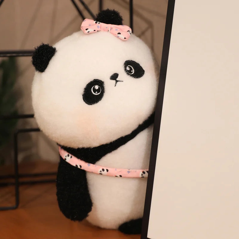 Bamboo the Kawaii Fatty Round Panda Bolster Plushie
