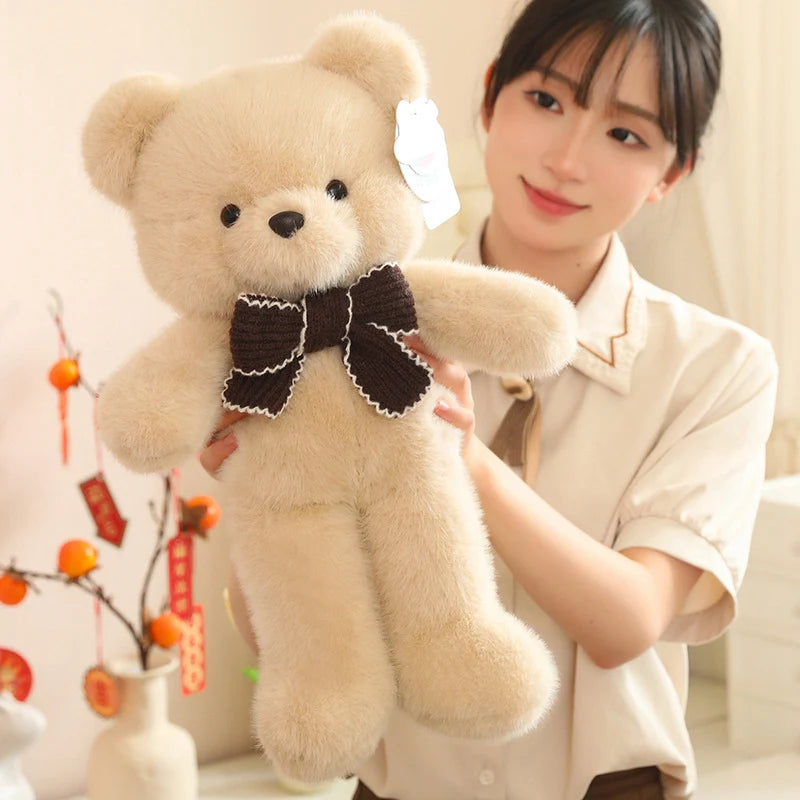 Pudgy Huggable Teddy Bear Kawaii Plushie