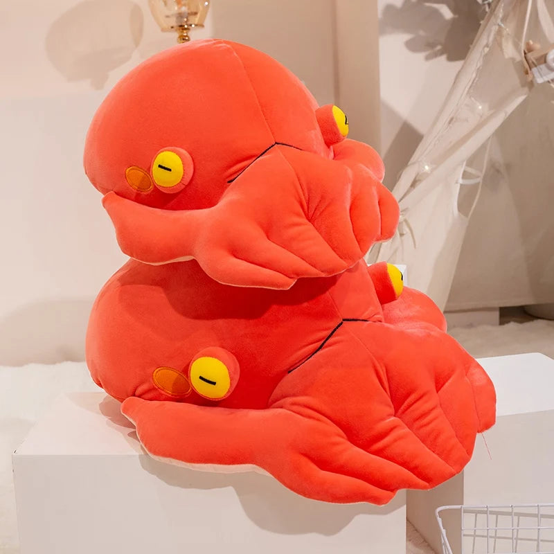 Chubby Squishy Kawaii Octopus Ocean Snuggle Plush Pillow
