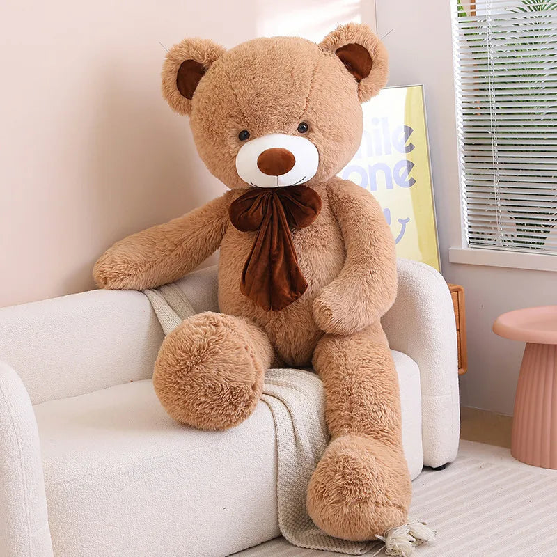 Snuggly Giant Soft Bear Plush Pillow