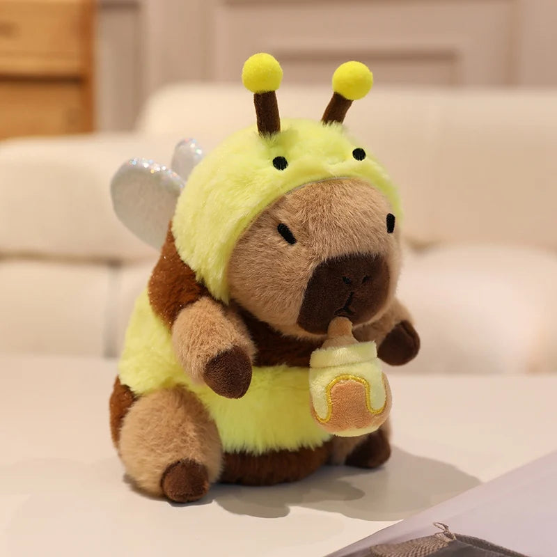 Capy the Kawaii Cosplay Bee Dino Shark Capybara Plush