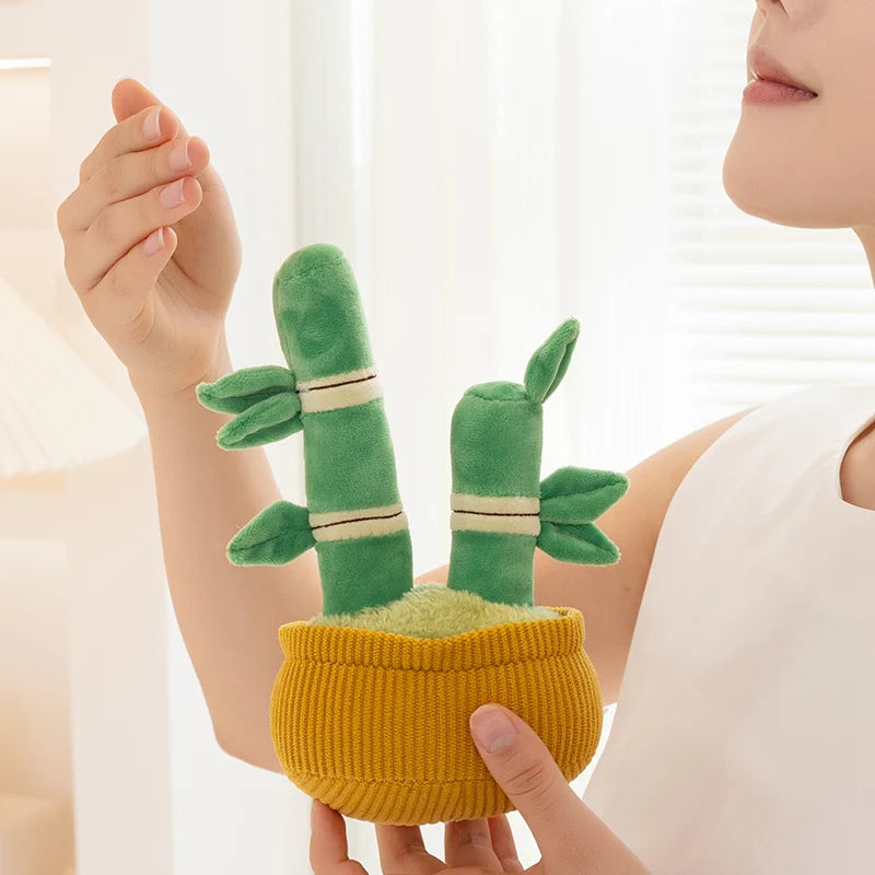 Bloomie the Kawaii Persimmon Sunflower Potted Plush Decor