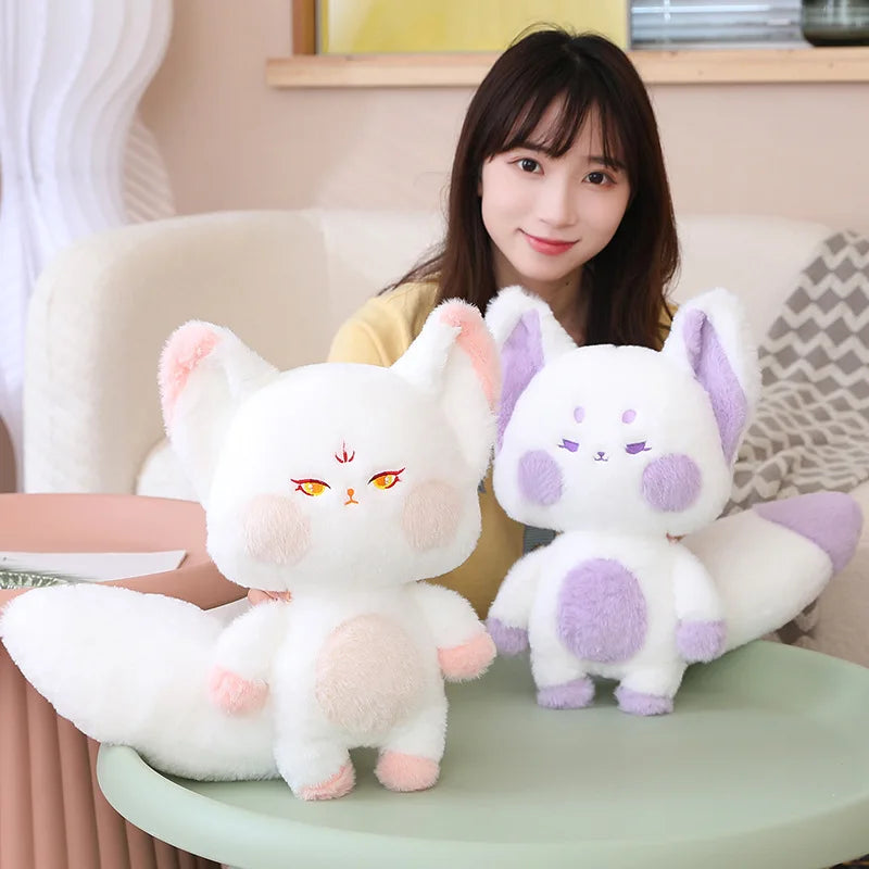 Dudu the Kawaii Big Tail Fox Plush Pillow
