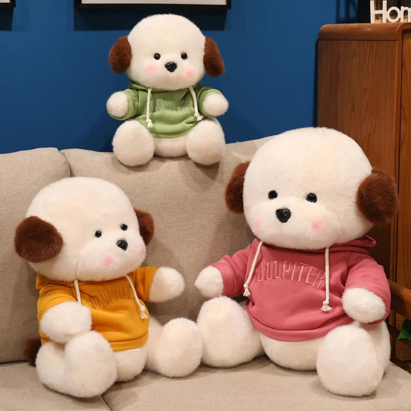 Biscuit the Dressed-Up Puppy Plushie
