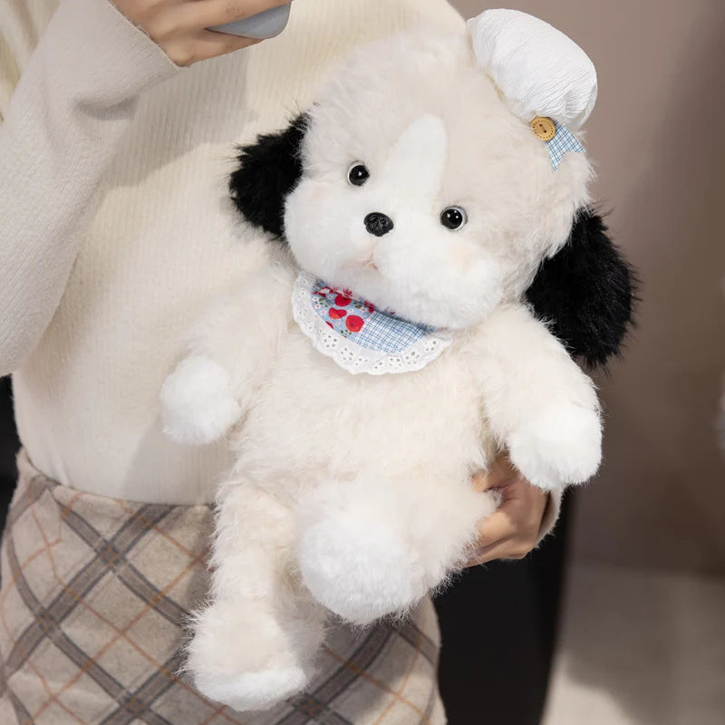Biscuit the Soft Kawaii Puppy Sleeping Plushie