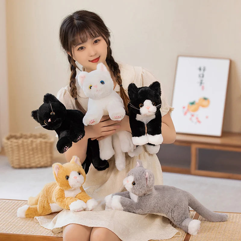 Mittens the Soft Realistic Kitten Simulation Plushie